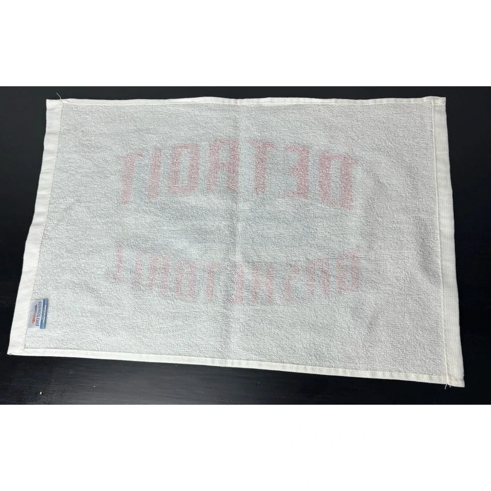 Detroit Pistons 2025 Playoffs Rally Towel Game 6 Back To Work 5/1/25 SGA